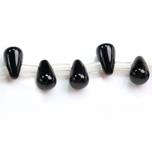 Onyx, drop, 5x8mm x 40cm