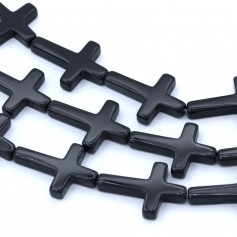 black cross Agate