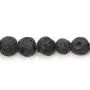 Pierre de lave ronde 4mm x 40 cm