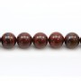 Tigre fer rouge rond 10mm x 40cm