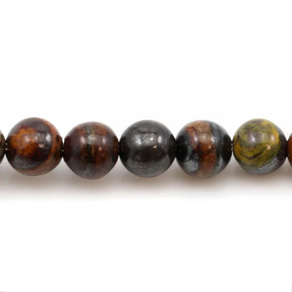 Tigre fer rouge rond 4mm x 40cm