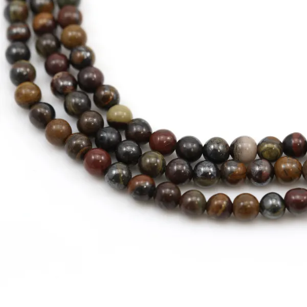 Tiger red iron round 4mm x 40cm