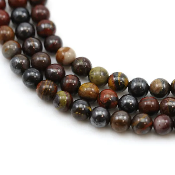 Tigre fer rouge rond 4mm x 40cm