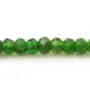 Grenat vert rond 8mm x 40cm
