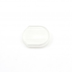 Earstuds with zirconium oxide, 925 Sterling Silver x 2pcs 