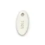 Tag "silver" en argent 925 4x9mm x 5pcs