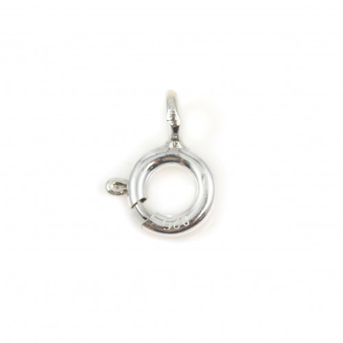 Fermoir à ressort en argent 925 5mm x 1pc
