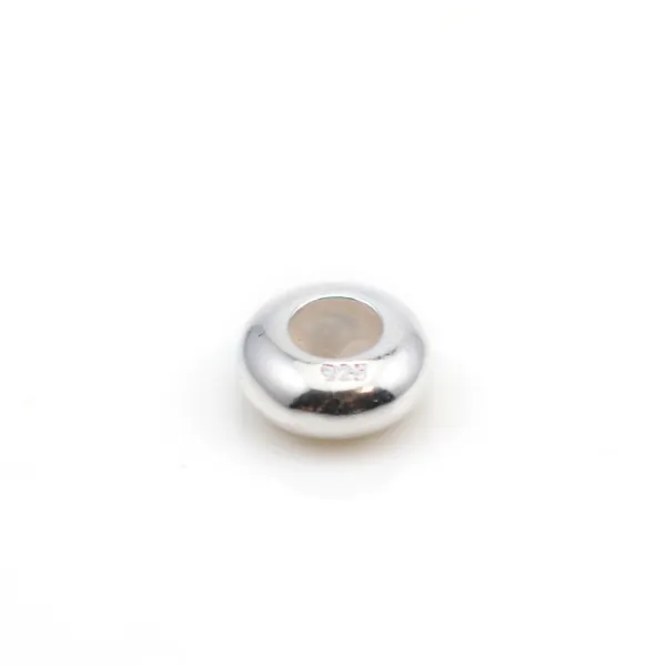 925 sterling silver stopper 7.5mm x 1pc