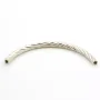 Tube torsade, argent 925 53.5mm x 1pc