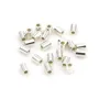925 Sterling Silver crimp tubes  2x1.5mm x 30 pcs