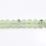 Préhnite Rondelle Facette 4x6mm x 10pcs