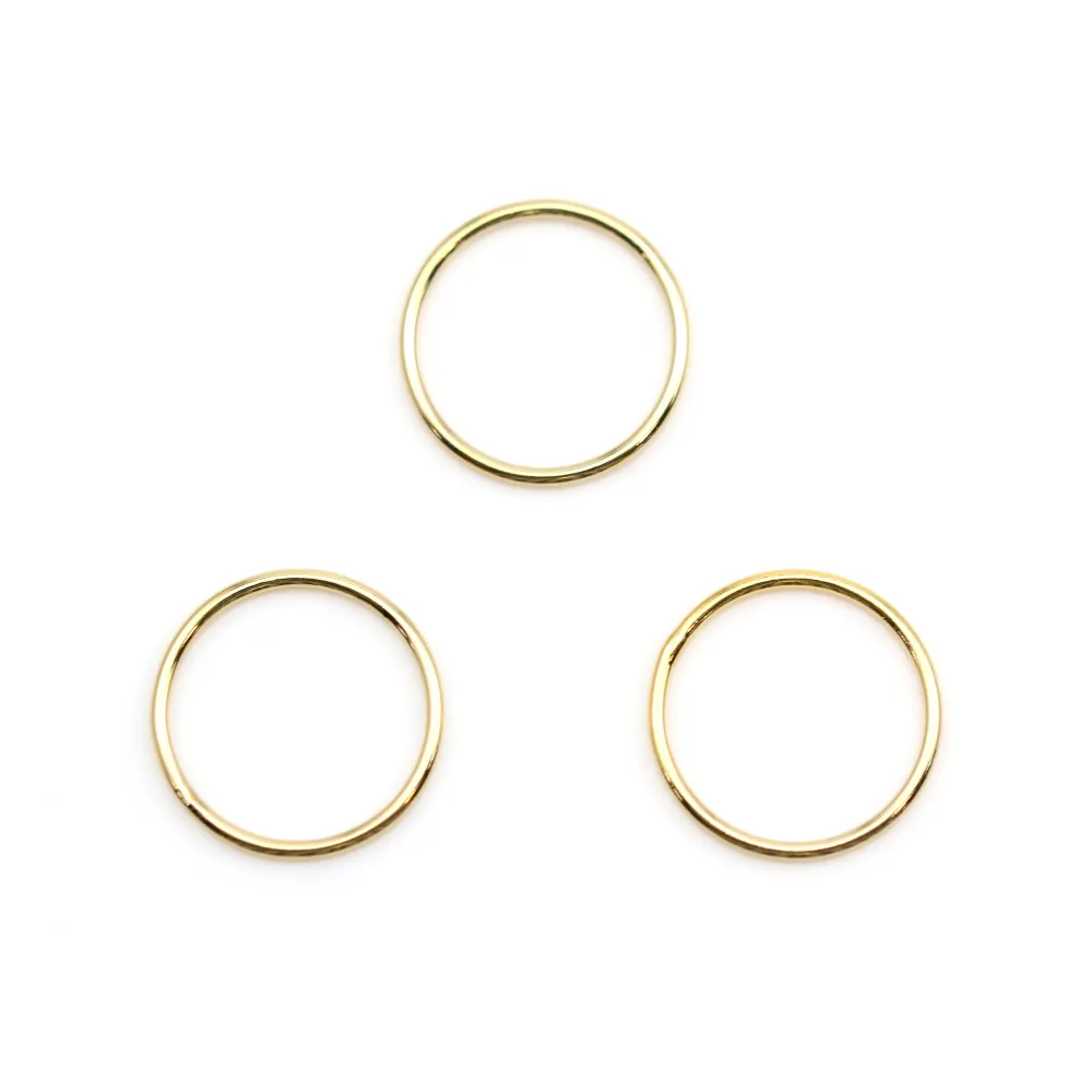 14k gold filled jump ring  1.0x15mm x 1pc