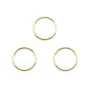 Anneaux ouvert en gold filled 14 carats 1.0x15mm x 1pc