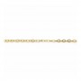 Chaine lissage Gold Filled 14 carats 2.1x1.6mm X50cm