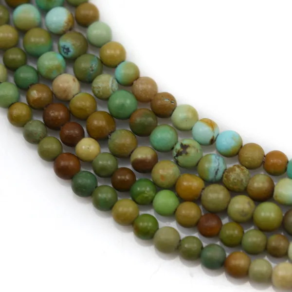 Turquoise round 2mm x 50cm