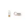 Embouts  pour cordon 2 mm argent 925 x 2pcs