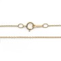 Chaîne de collier en gold filled 14 carats 45cm x 1pc