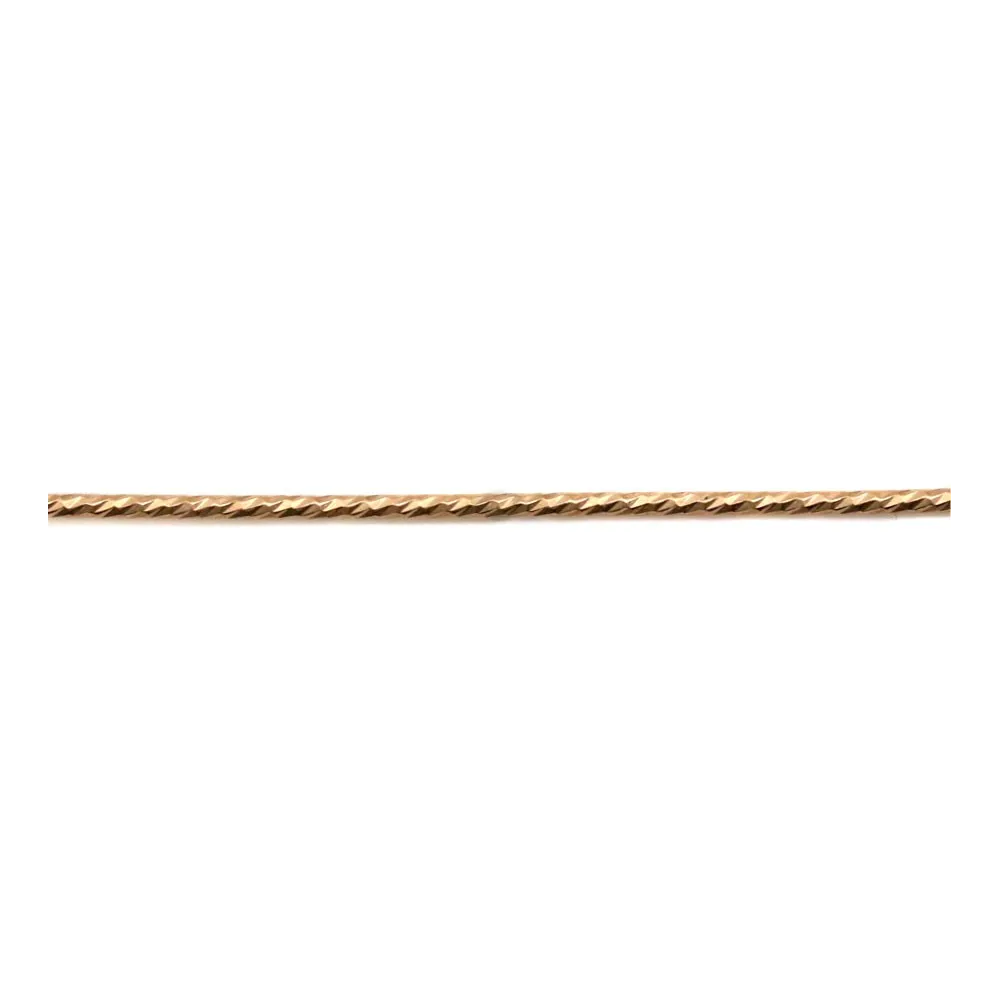 Fil sparkle en gold filled 14 carat 1.0mm x 30cm
