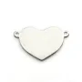 925 sterling silver spacer star 12x17mm x 1pc