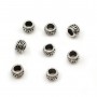 Perle intercalaires en argent 925 4.30mm x 10pcs