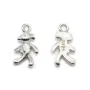 Breloque ours en argent 925 5x10mm x 2pcs