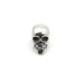 Tête de mort argent 925 7x14mm x 1pc