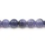 Tanzanite ronde 6-6.5mm x 39cm