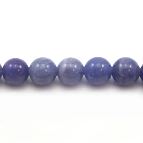 Tanzanite round beads 4mm x 40cm