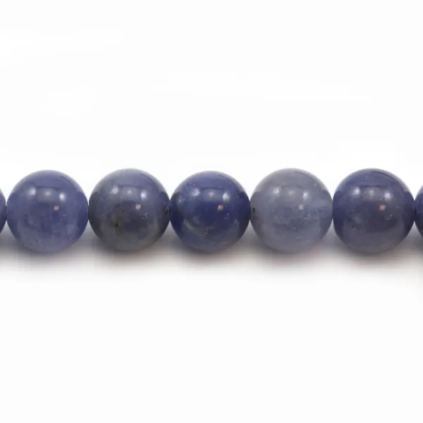 Tanzanite ronde 8mm x 39cm