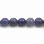 Tanzanite ronde 8mm x 39cm