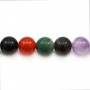 Pierres mixtes ronde 6mm x 40cm