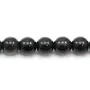 Obsidienne ronde 6mm x 40cm