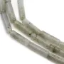 Labradorite, en forme de tube 4x13mm x 40cm