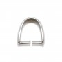 Arch bail, Silver 925 Rhodium 10x11mm x  1 pcs