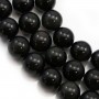 Obsidienne ronde 14mm x 40cm