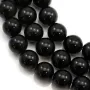 Obsidienne ronde 12mm x 40cm