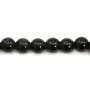 Obsidienne ronde 4mm x 40cm