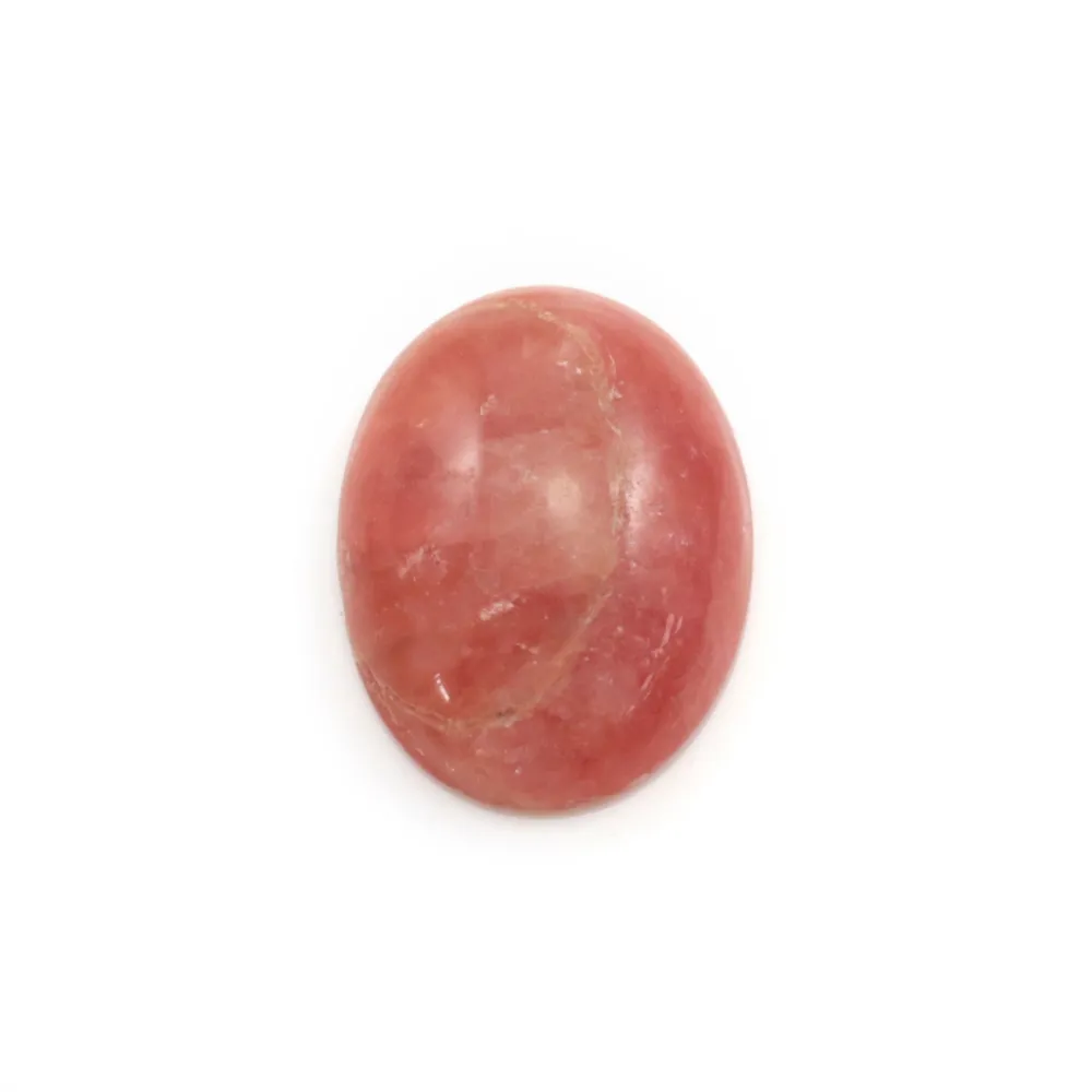 Cabochon Rhodochrosite, ovale, 14x18mm x1pc