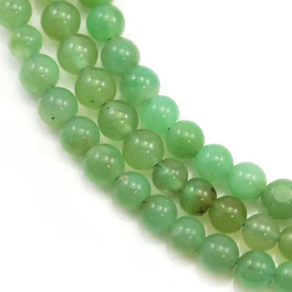 Chrysoprase Round 5.5-6mm x 40cm 