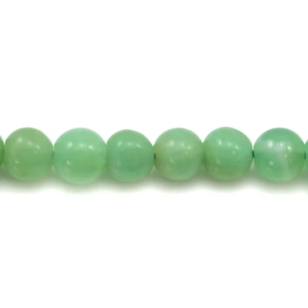 Chrysoprase ronde 4x5mm x 8pcs