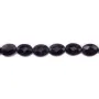 Améthyste Ovale Facette 15x20mm-16x22mm AA x 40cm