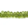 Péridot Goutte facette Taille - 5-6x8-10mm x 1pc