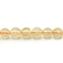 Citrine Faceted Round 12mm x 40cm