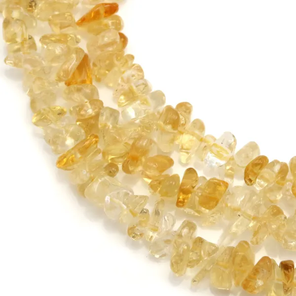 Citrine chips x 40cm