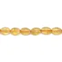 Citrine ovale 10x14mm x40cm