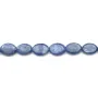 Cyanite ovale 6x8mm x 40cm