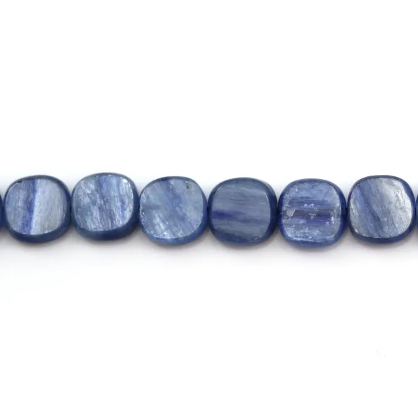Cyanite carré 8mm x 2pcs