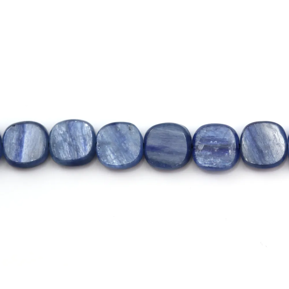 Cyanite carré 8mm x 2pcs