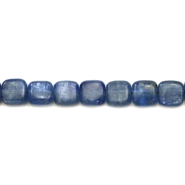 Cyanite carré 6mm x 2pcs