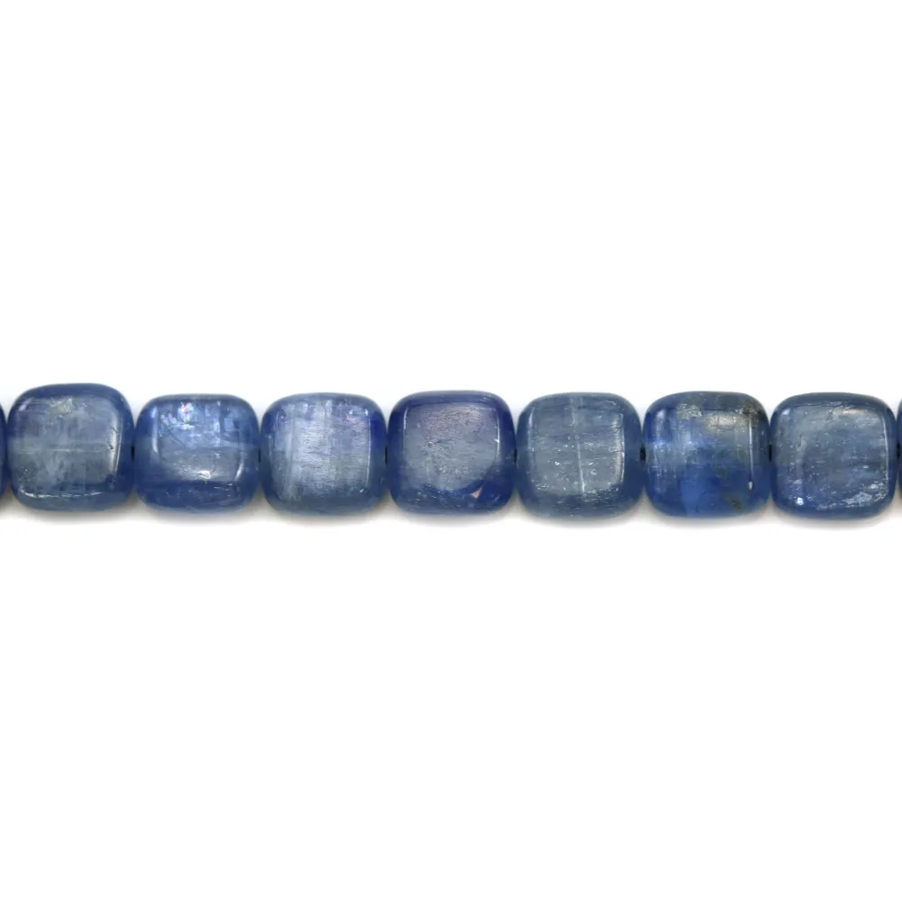 Cyanite carré 6mm x 2pcs